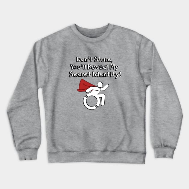 Don't Stare... Crewneck Sweatshirt by RollingMort91